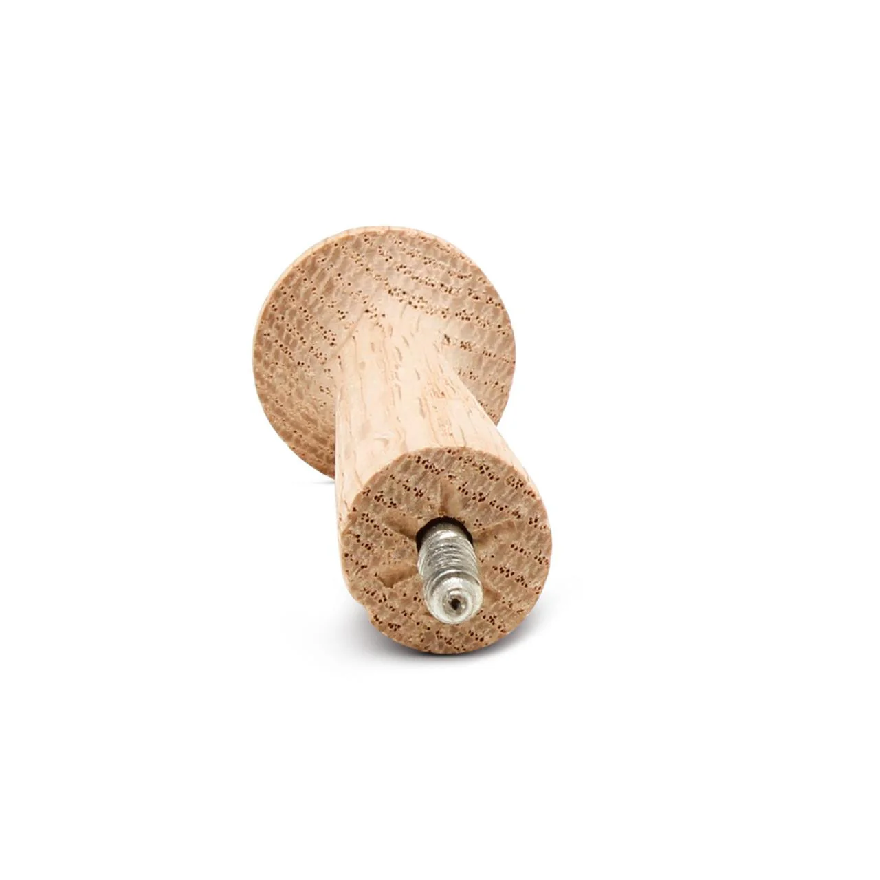 3-1/2" Oak Shaker Peg with #10 Screw - Image 3