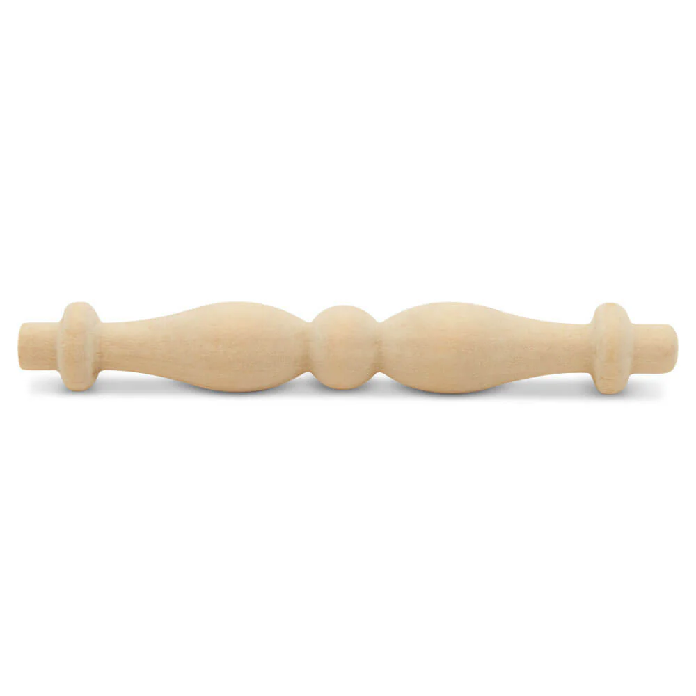 3-1/2" Wooden Spindle