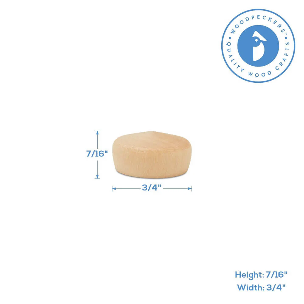 3/4" Maple Roundhead Plug - Image 4