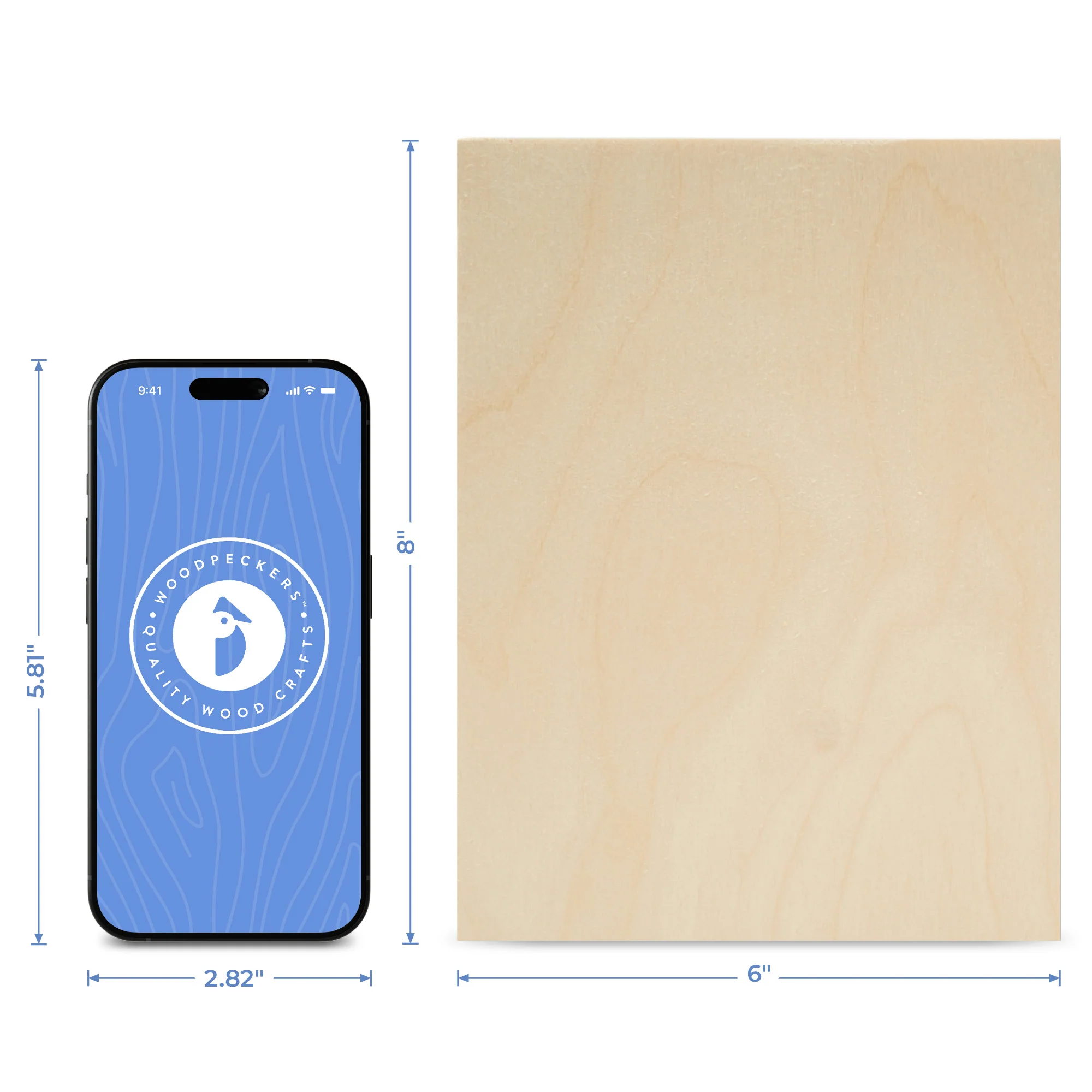 1/2" x 6" x 8" Baltic Birch B/BB Plywood - Image 4