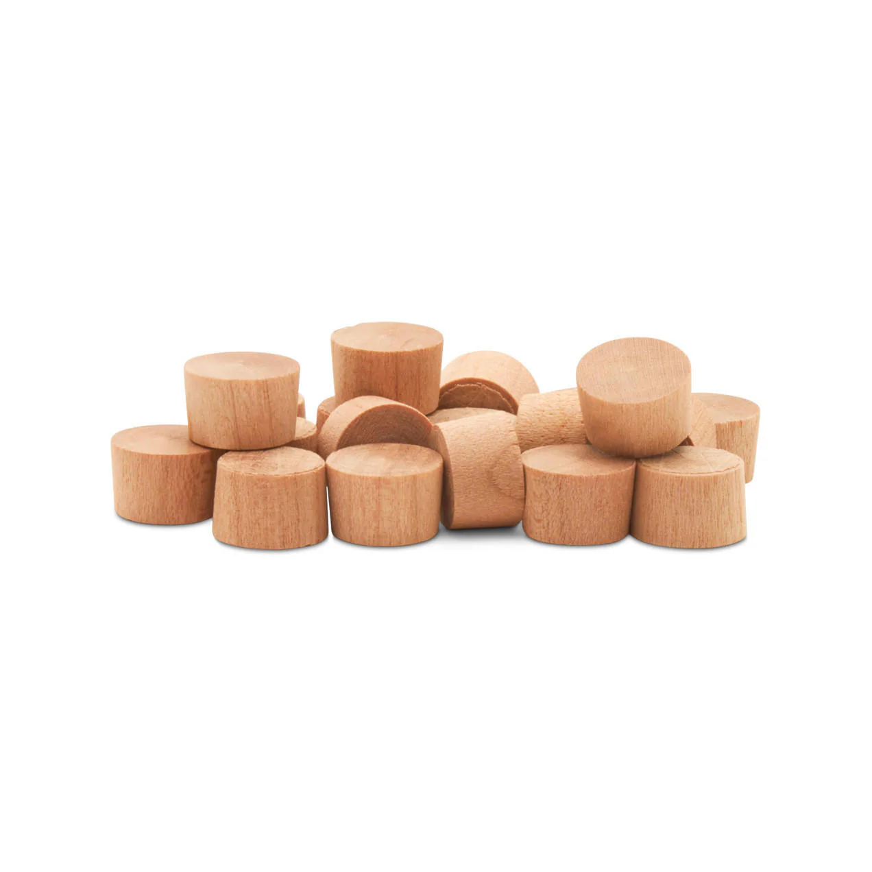 3/8" Cherry Wood Flathead Plug - Image 3
