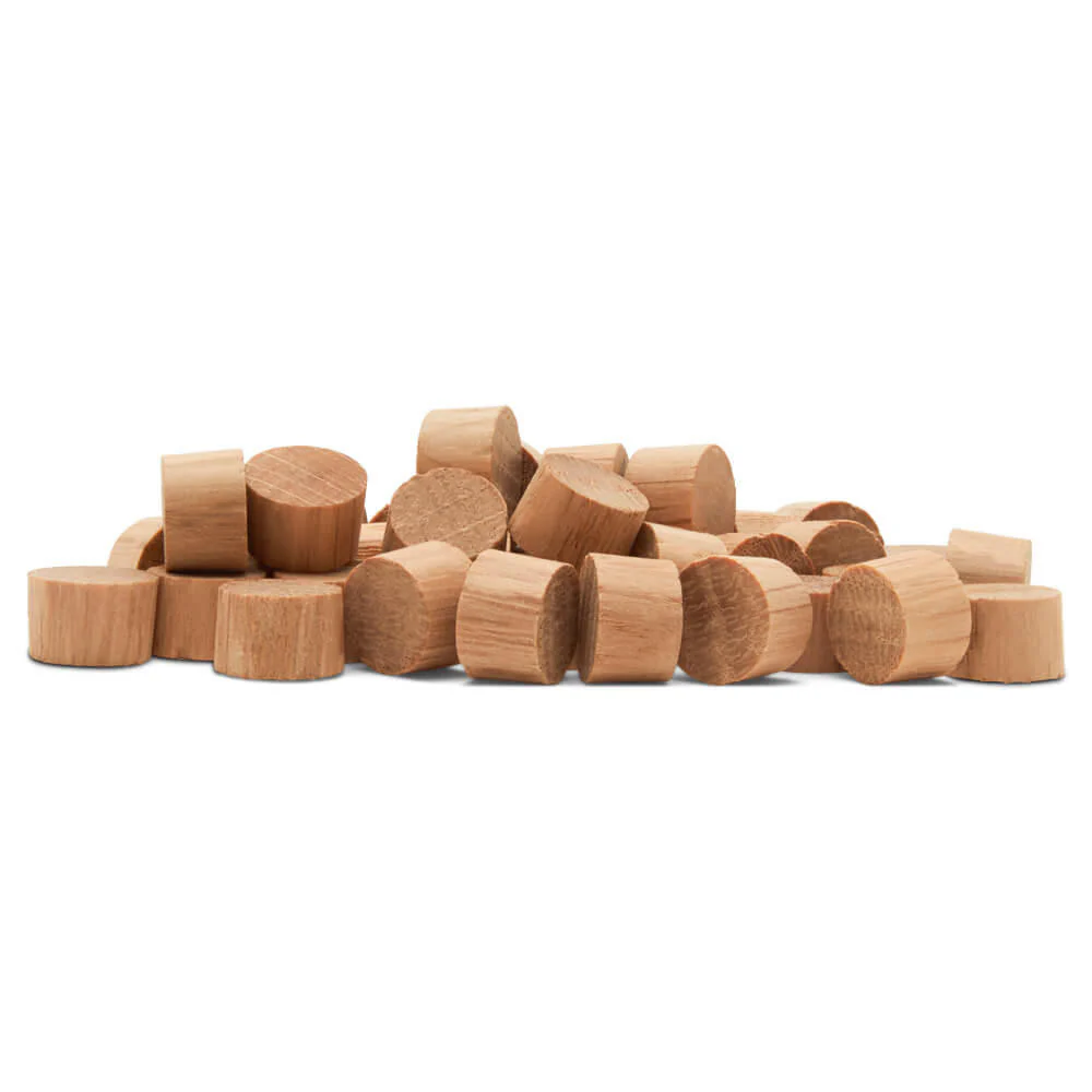 3/8" Oak Flathead Plug - Image 4