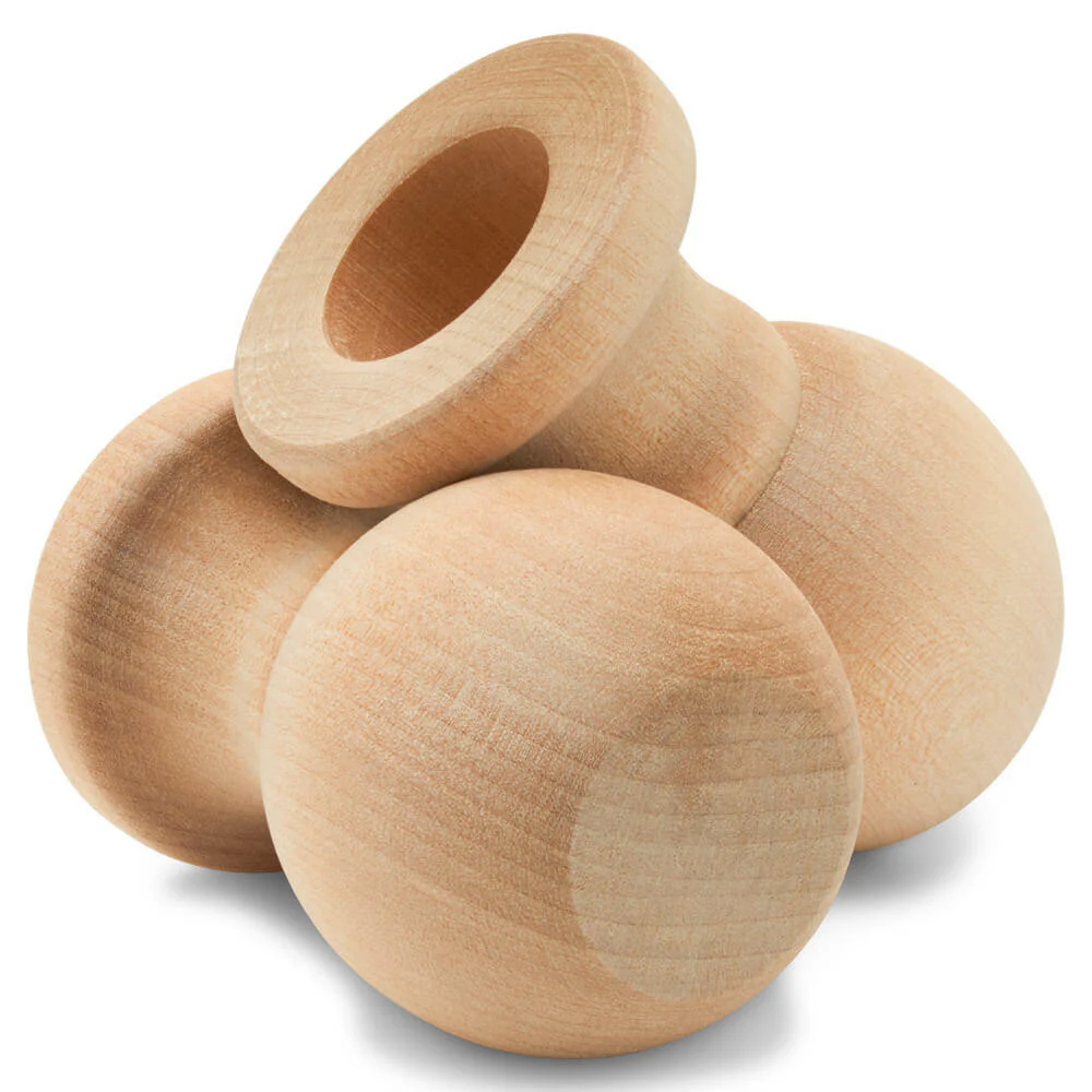 Ball Top Flagpole 3" Wood Finial - Image 2