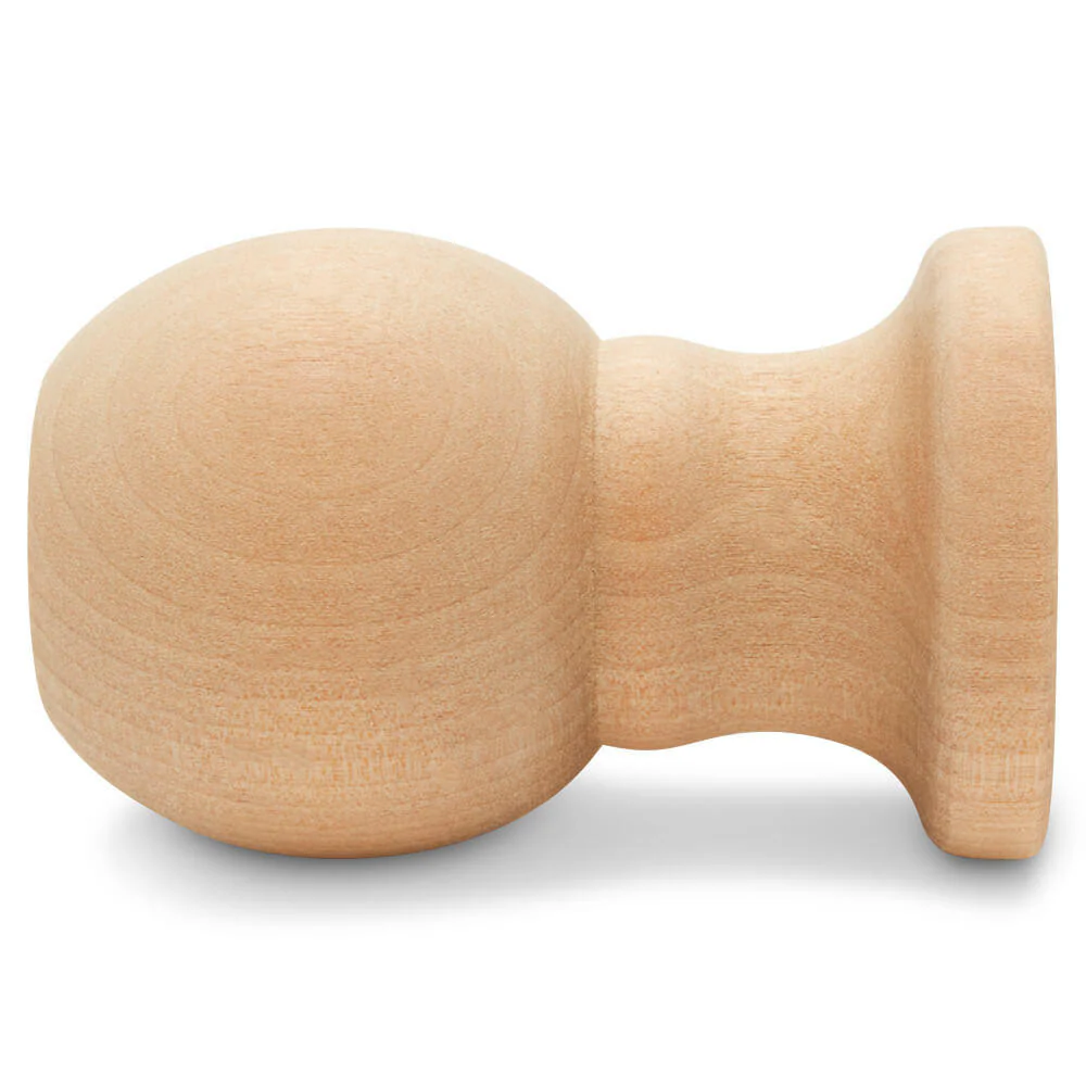 Ball Top Flagpole 3" Wood Finial - Image 3
