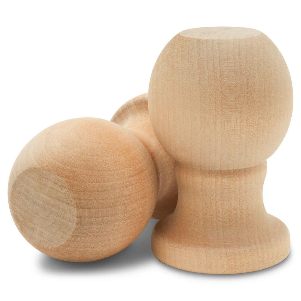 Ball Top Flagpole 3" Wood Finial - Image 4