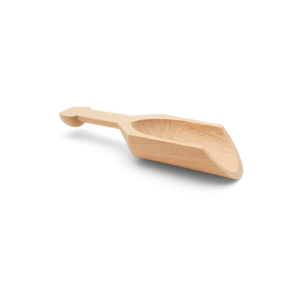 3" Wooden Scooper