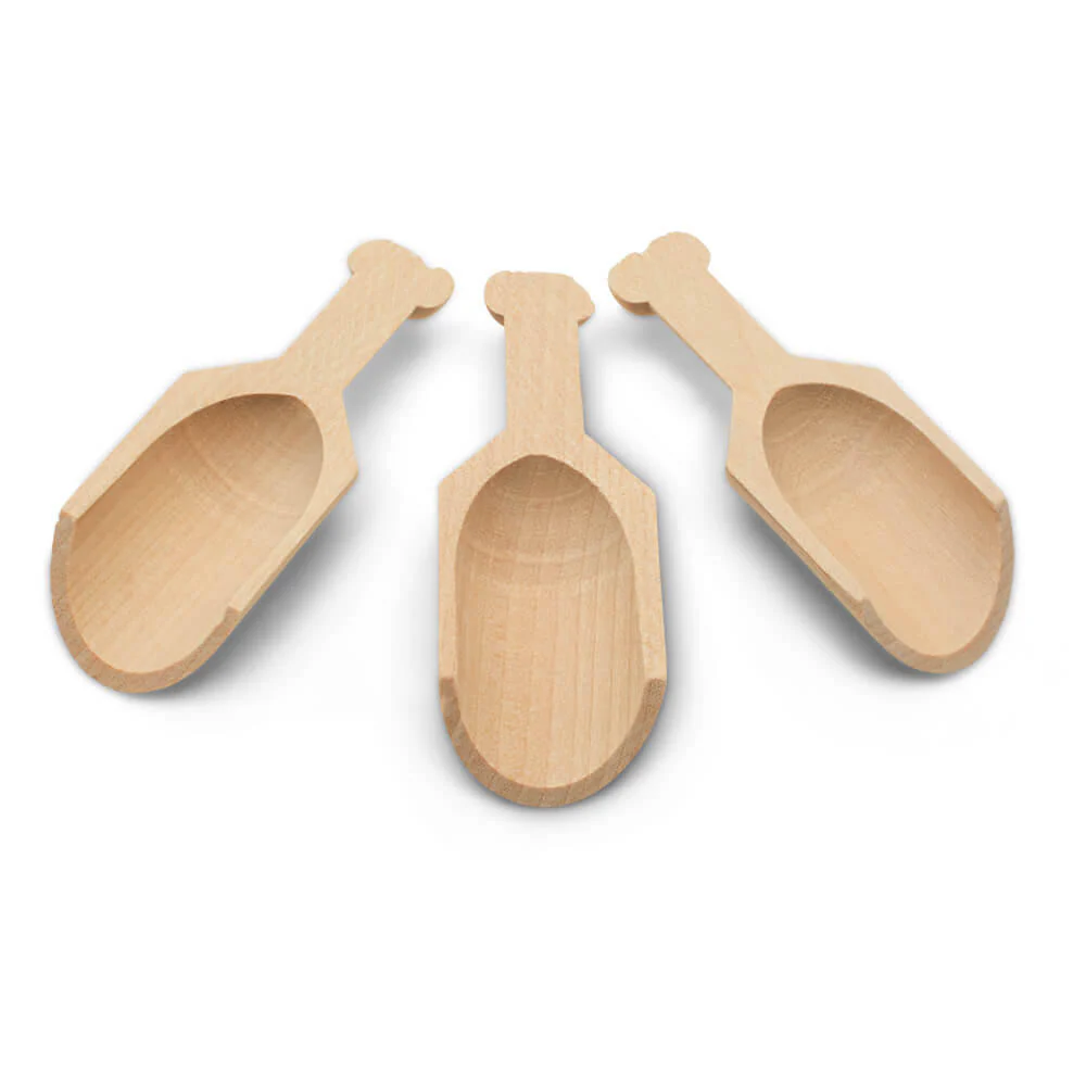 3" Wooden Scooper - Image 3
