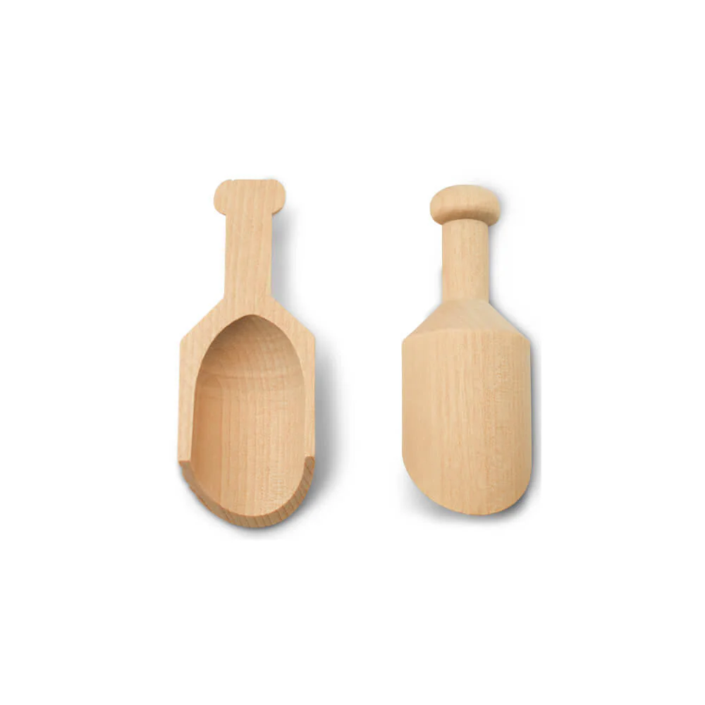 3" Wooden Scooper - Image 4