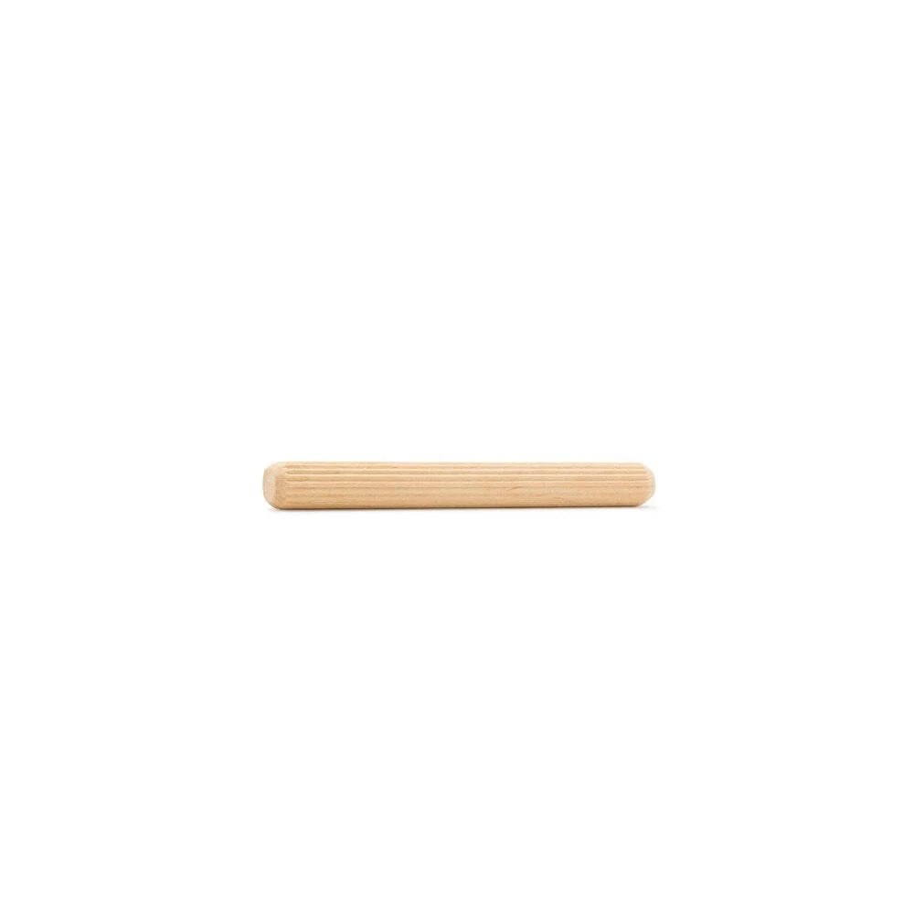 3" x 7/16" Fluted Wood Dowel Pin