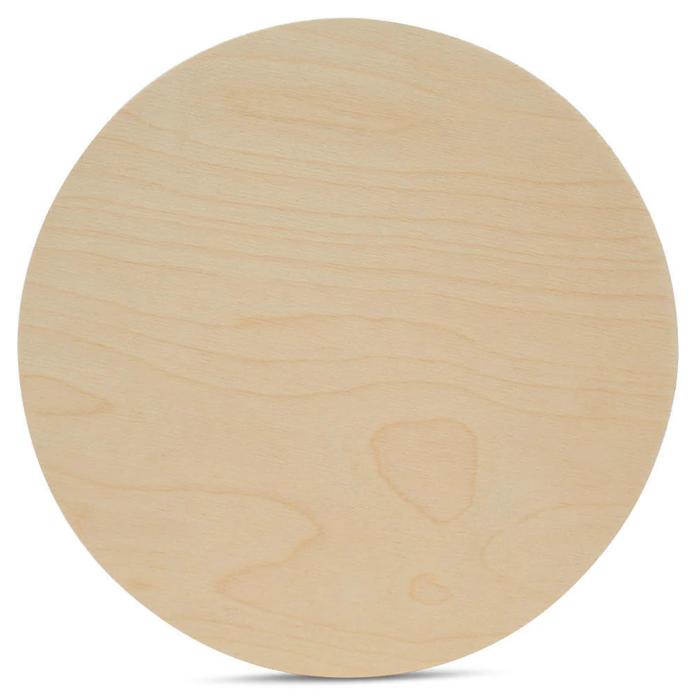 36" Wooden Circle Cutout