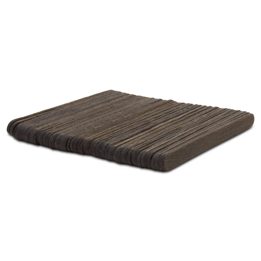 4-1/2" Black Wooden Popsicle Sticks, Pack Of 100