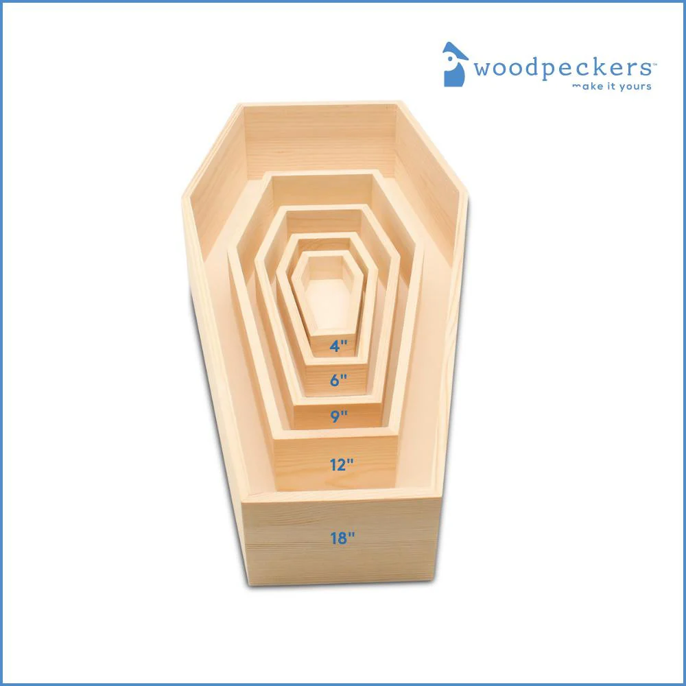 4" Deep Coffin Tray - Image 3