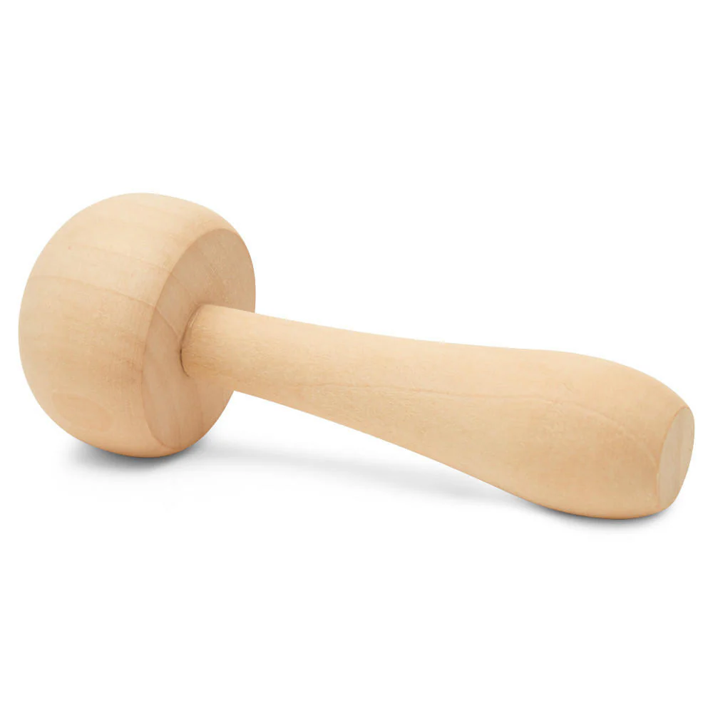 4" Wood Mushroom - Image 3