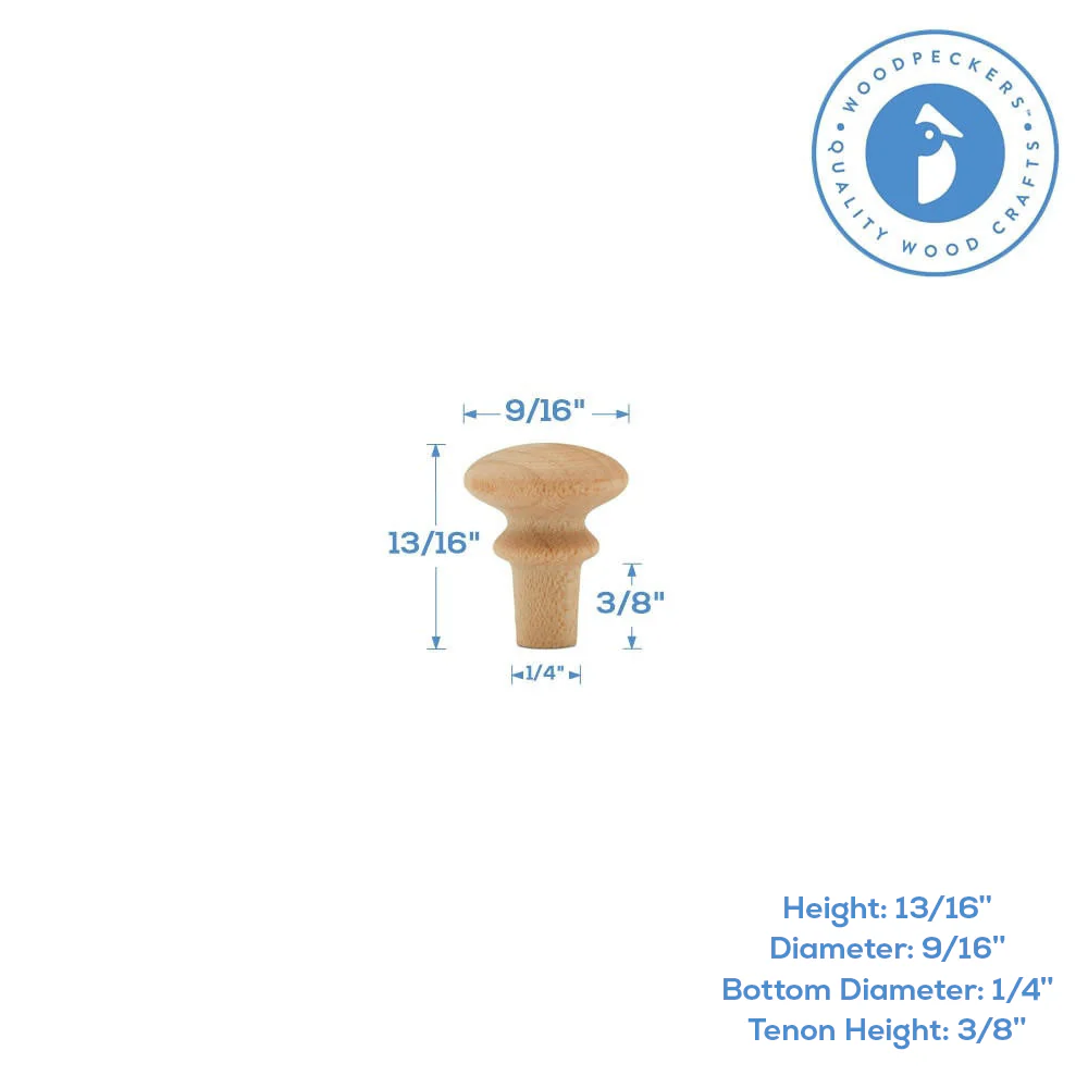 5/8" Shaker Knob - Image 2