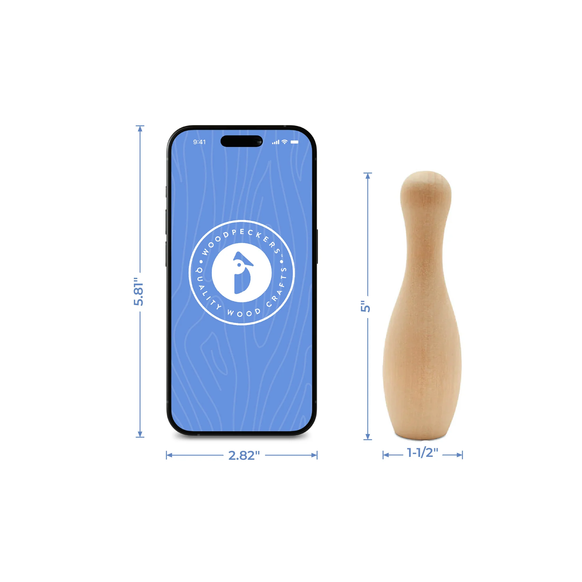 5" Bowling Pin - Image 6