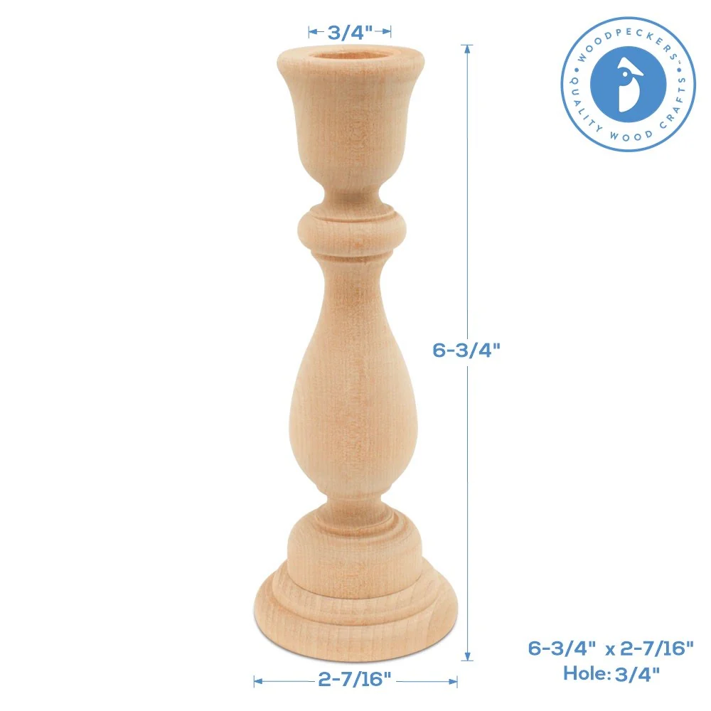6-3/4" Candle Stick - Image 6