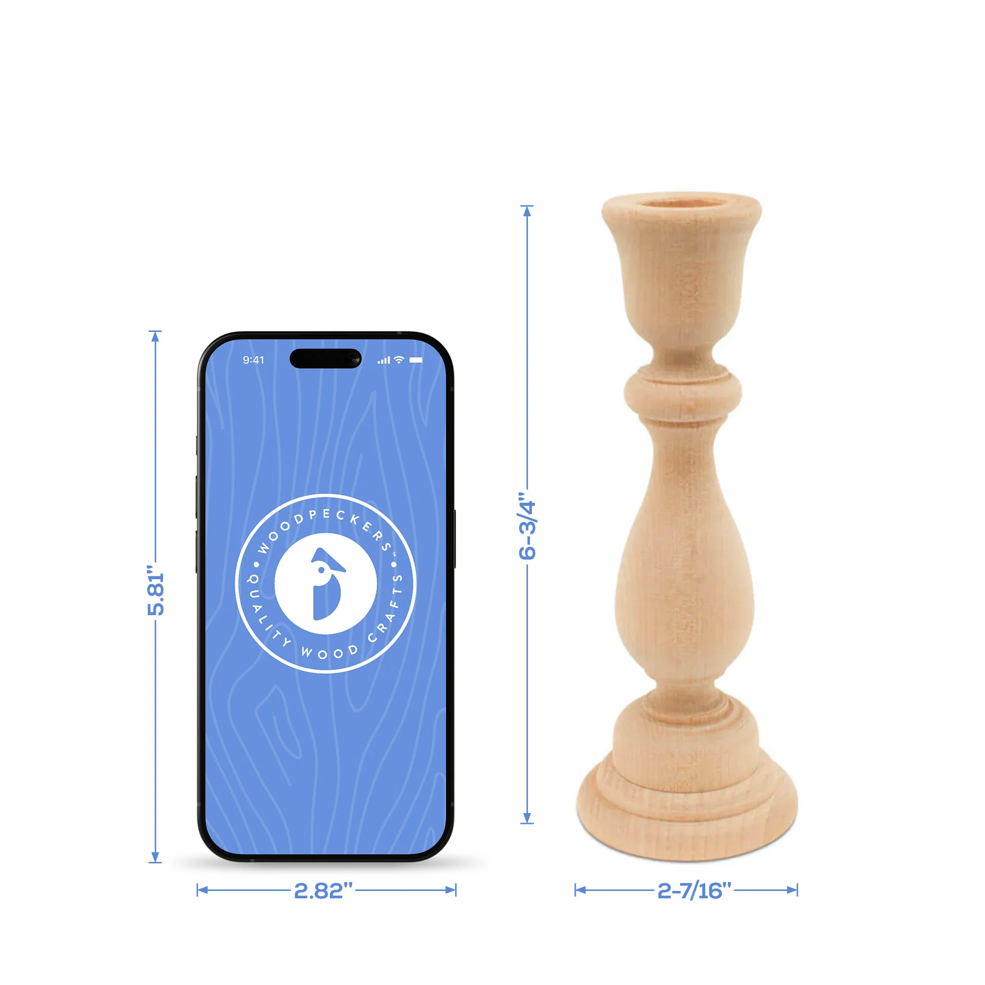 6-3/4" Candle Stick - Image 7
