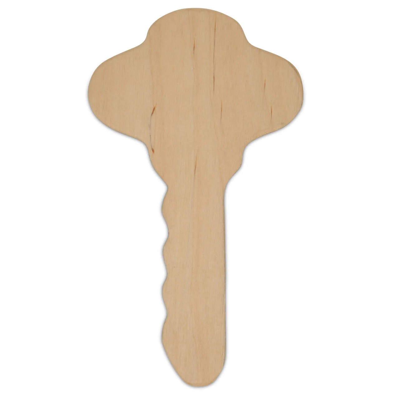 7" Wooden Key Cutout