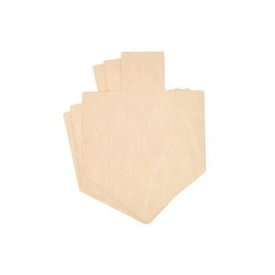 8-1/2" Dreidel Wood Cutout, 8-1/2" x 1/8" - Image 3
