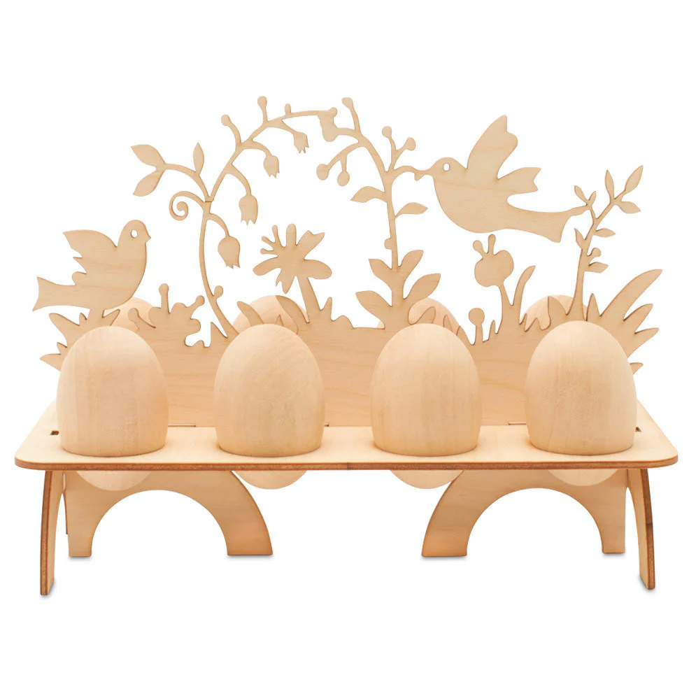 8-Egg Display Garden Scene Kit With Eggs - Image 3