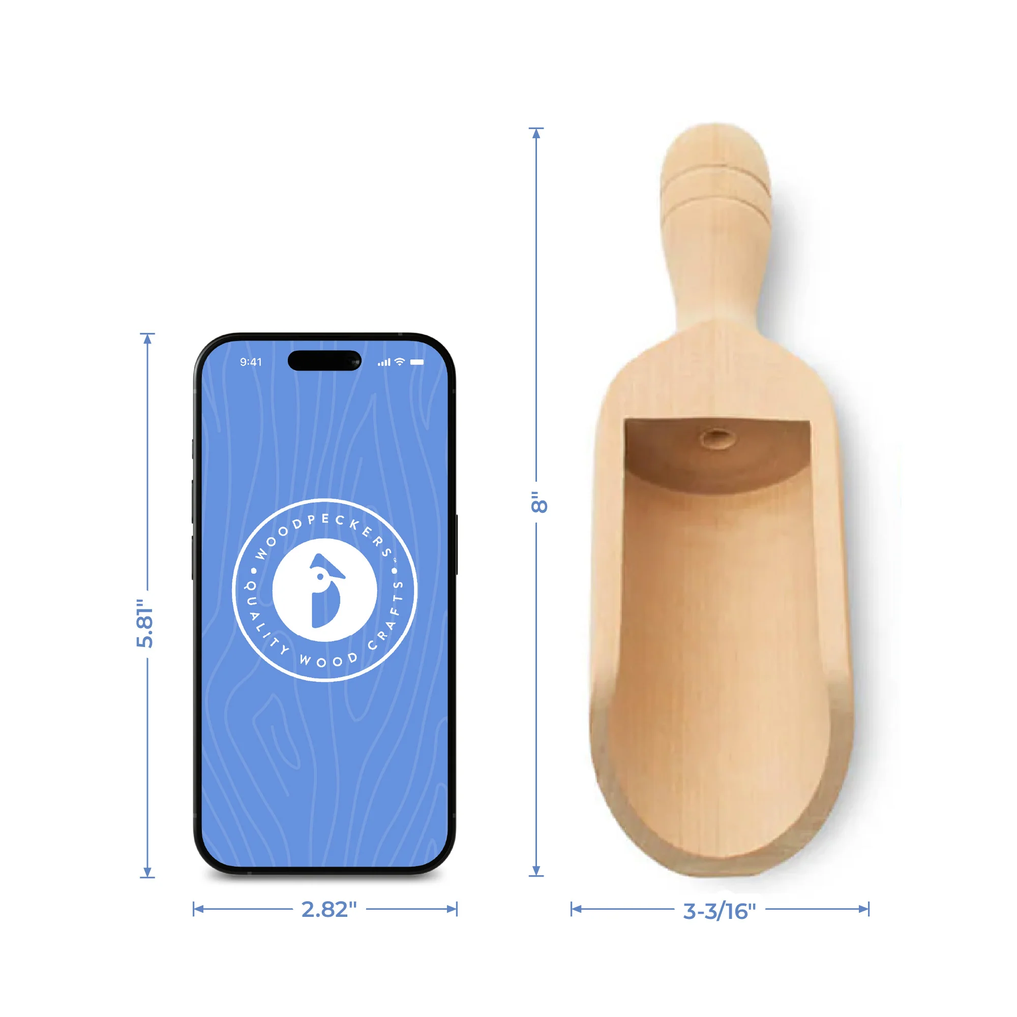 8" Round Scooper - Image 6