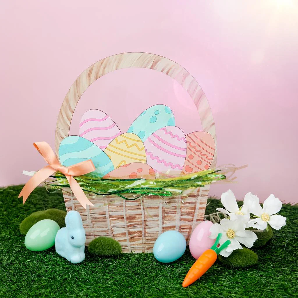 Basket Full of Easter Eggs Cutout - Image 2