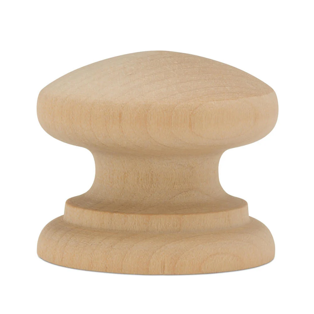 British Wood Knob, 2"