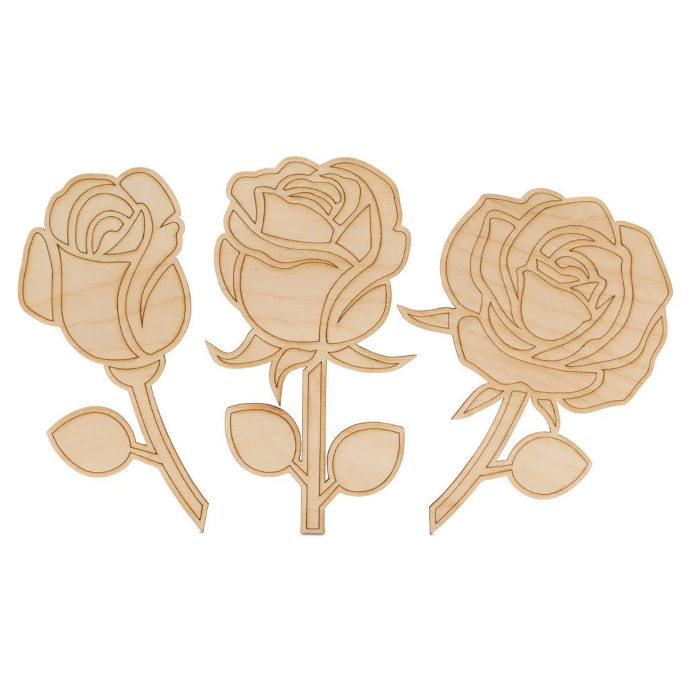 Bud Rose Cutout - Image 4