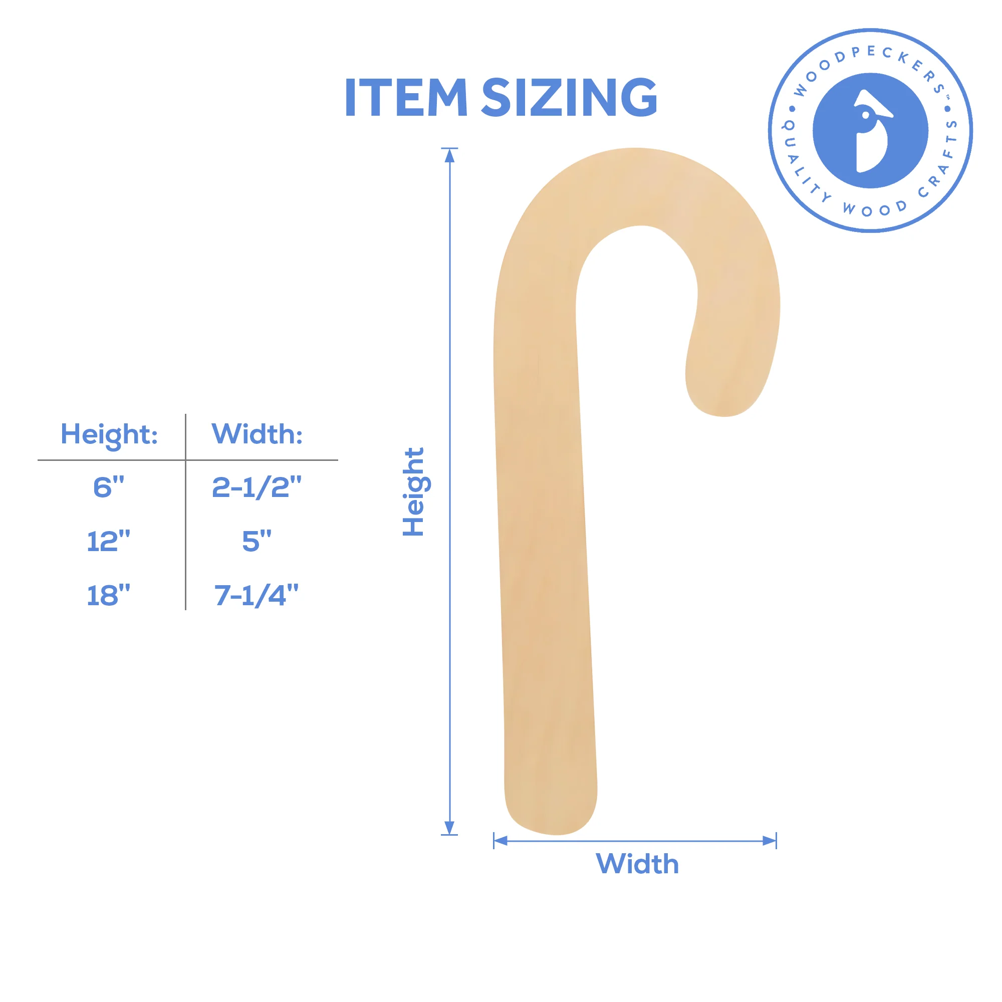 Candy Cane Cutout (6"- 18") - Image 6