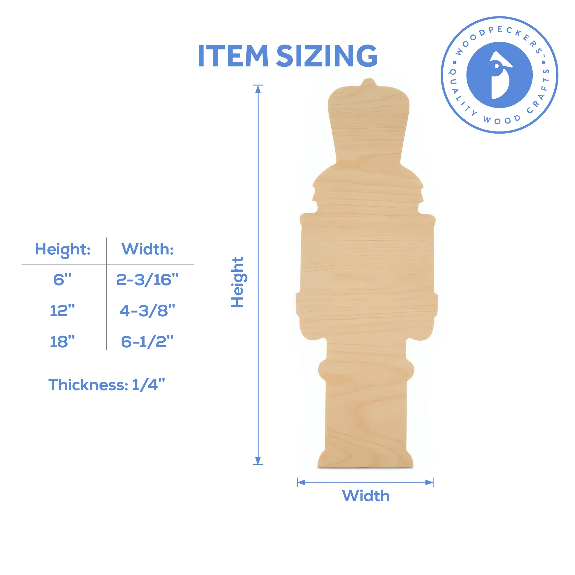 Christmas Nutcracker Cutout (6"- 18") - Image 5
