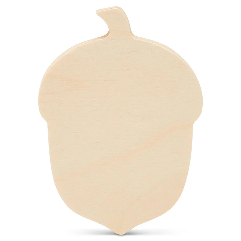 Chunky Acorn Cutout