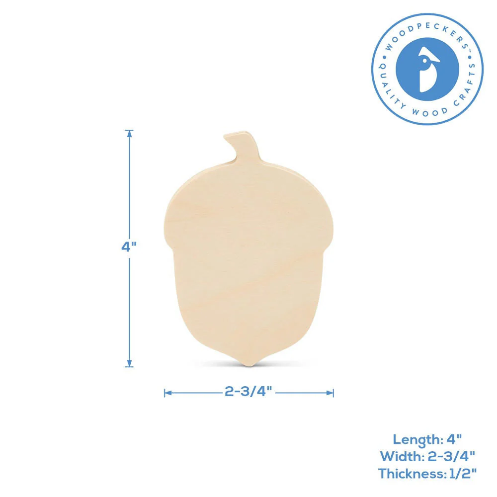 Chunky Acorn Cutout - Image 4
