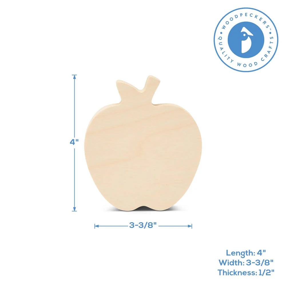 Chunky Apple Cutout - Image 5