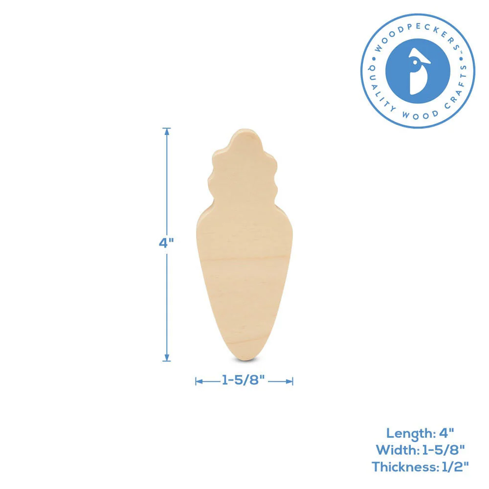 Chunky Carrot Cutout - Image 5