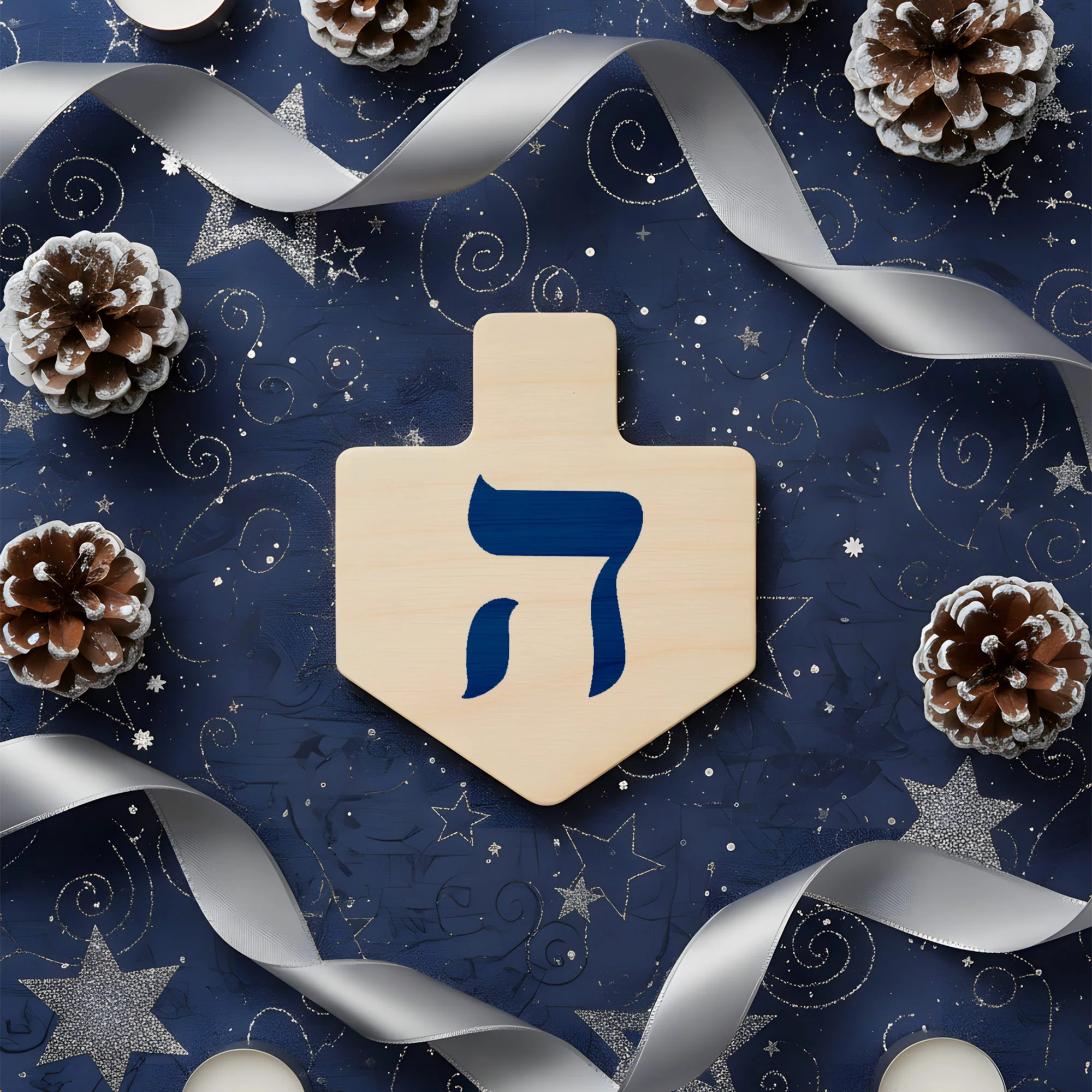 Chunky Dreidel Cutout - Image 3