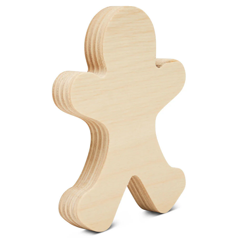 Chunky Gingerbread Man Cutout - Image 3