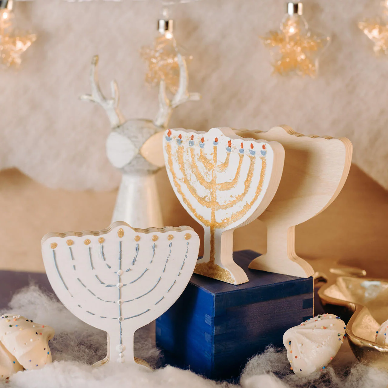 Chunky Menorah Cutout - Image 2