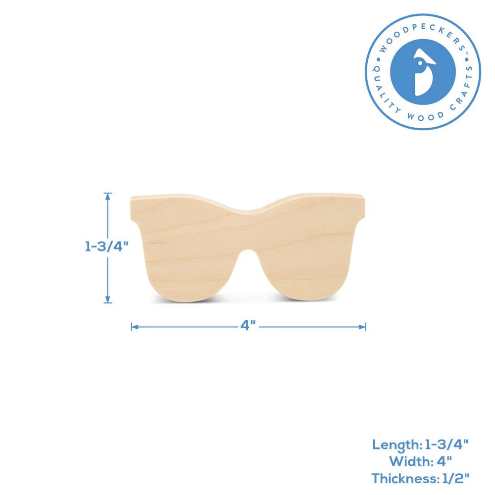 Chunky Sunglasses Cutout - Image 5
