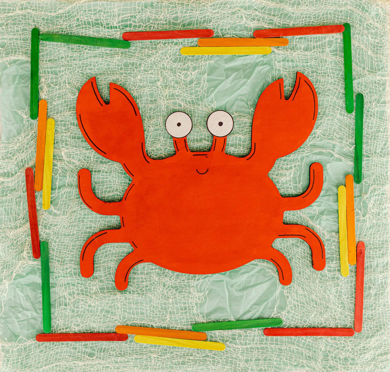 Crab Wood Cutout 12” - Image 2