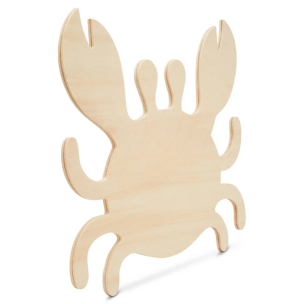 Crab Wood Cutout 12” - Image 3