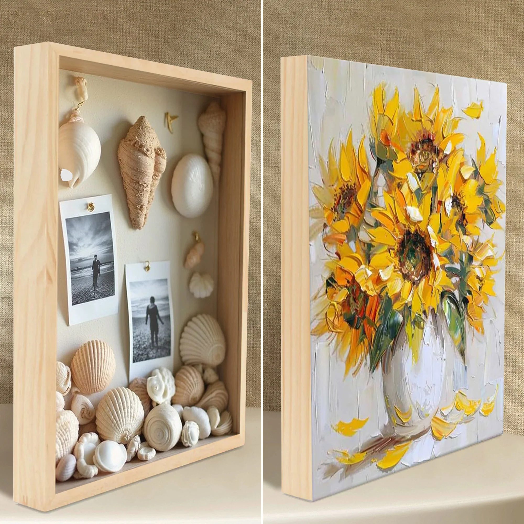 Cradled Wood Panel, 12" x 12" - Image 5