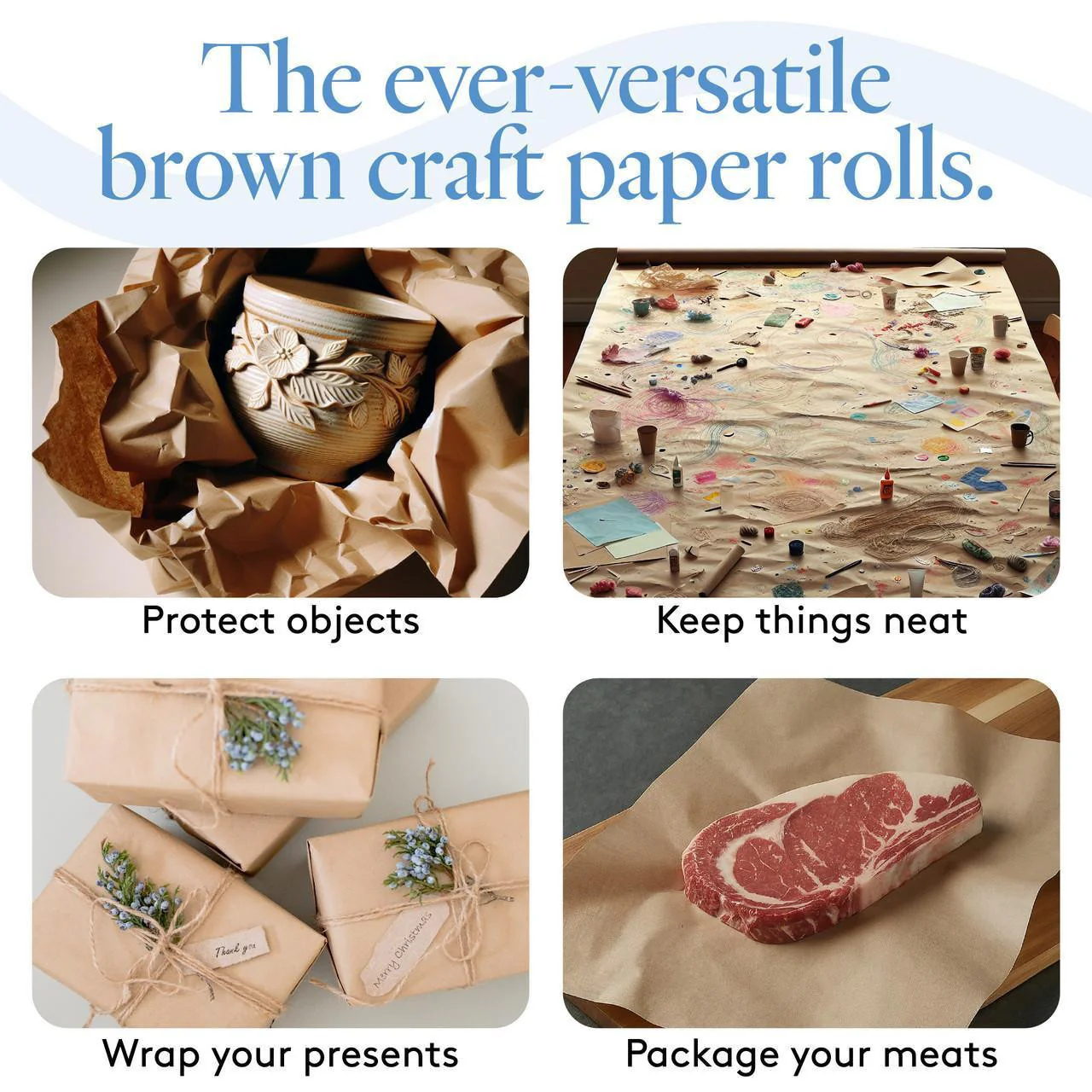 Craft Paper Roll, 1200" x 36” - Image 6