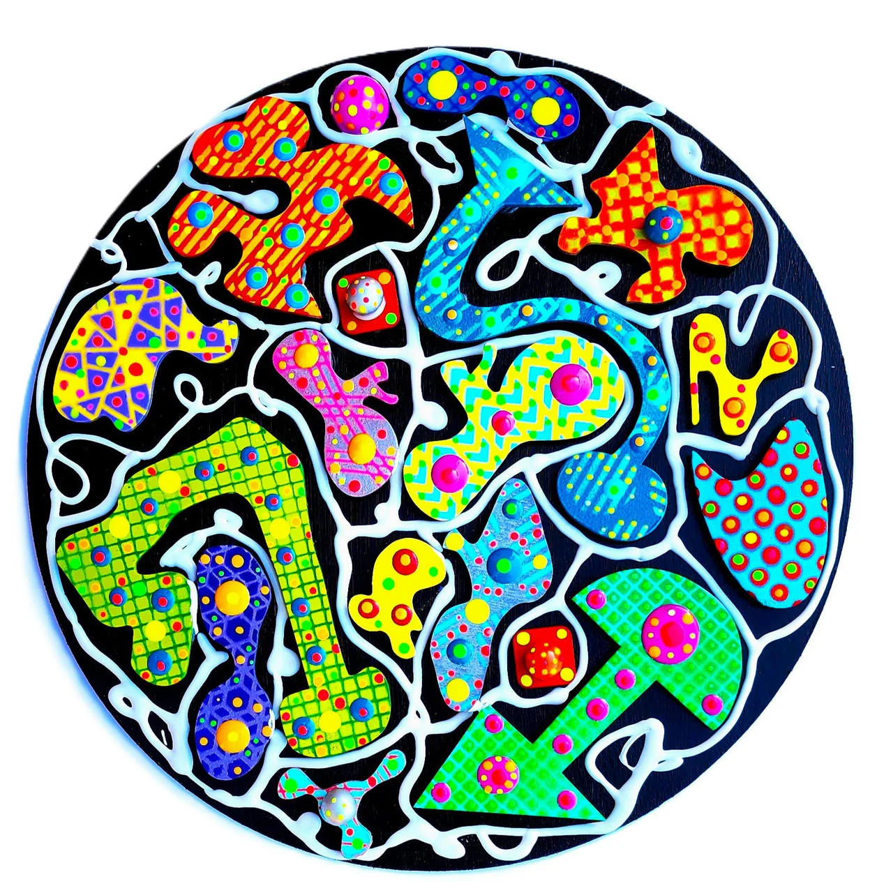 DNA 12" Round Class Project Kit by R Laurent - Image 4