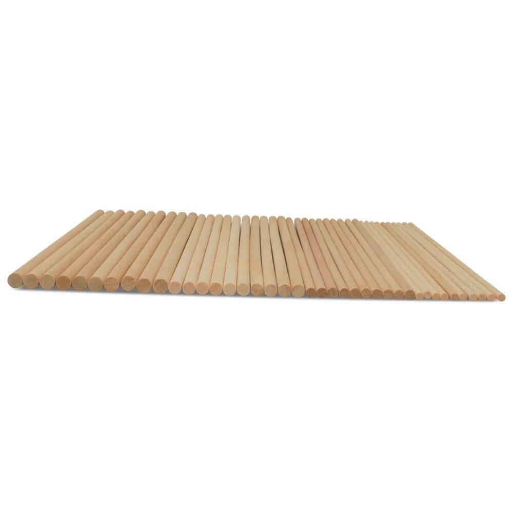Dowel Rod Pack 12" Assortment, 40 Pieces - Image 2