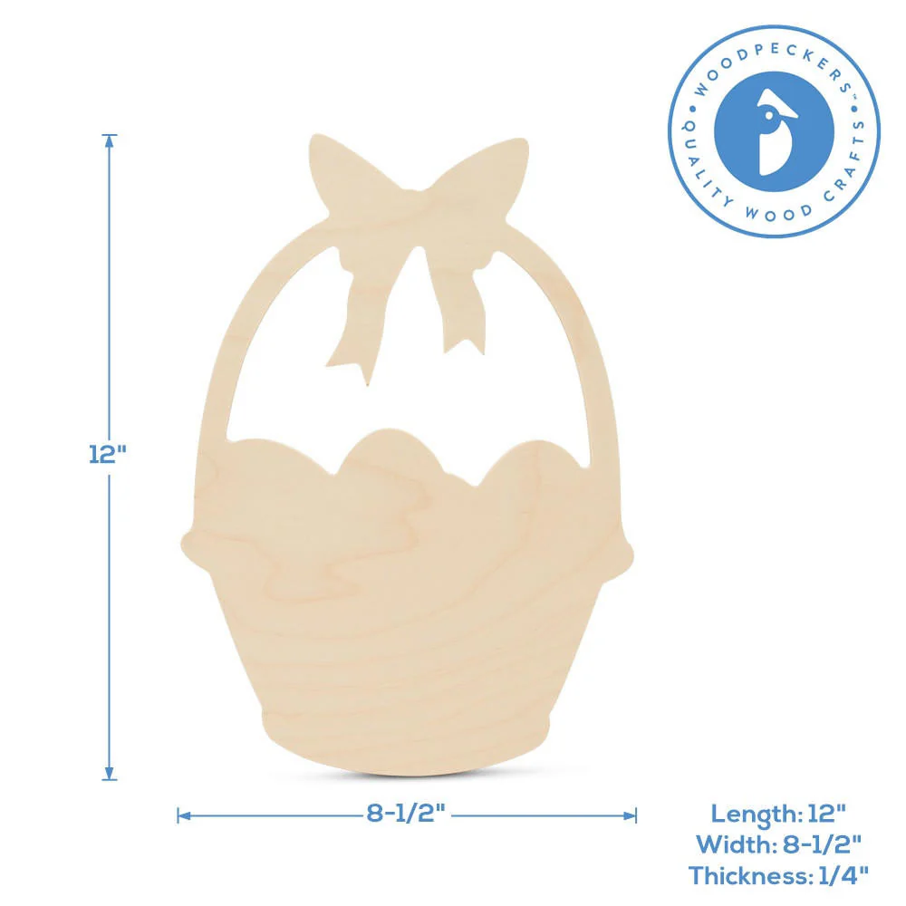 Easter Basket Cutout, 12” - Image 3