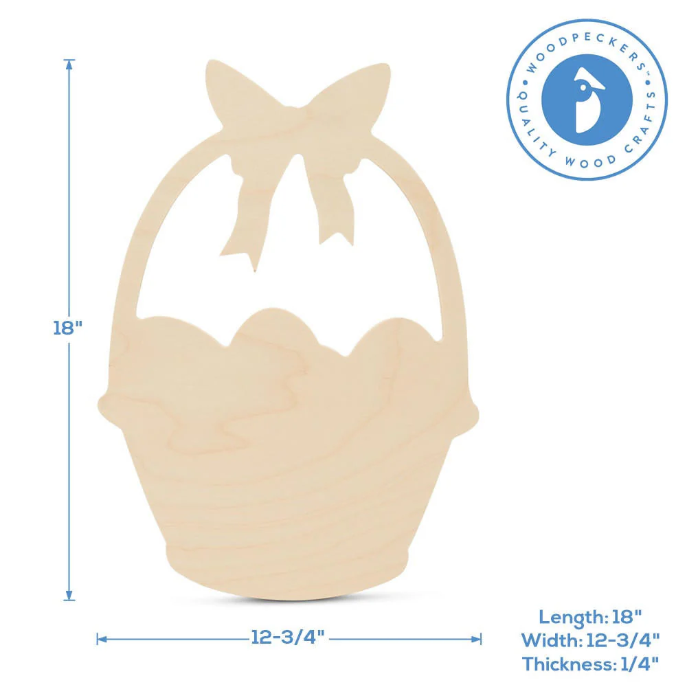 Easter Basket Cutout, 18” - Image 3