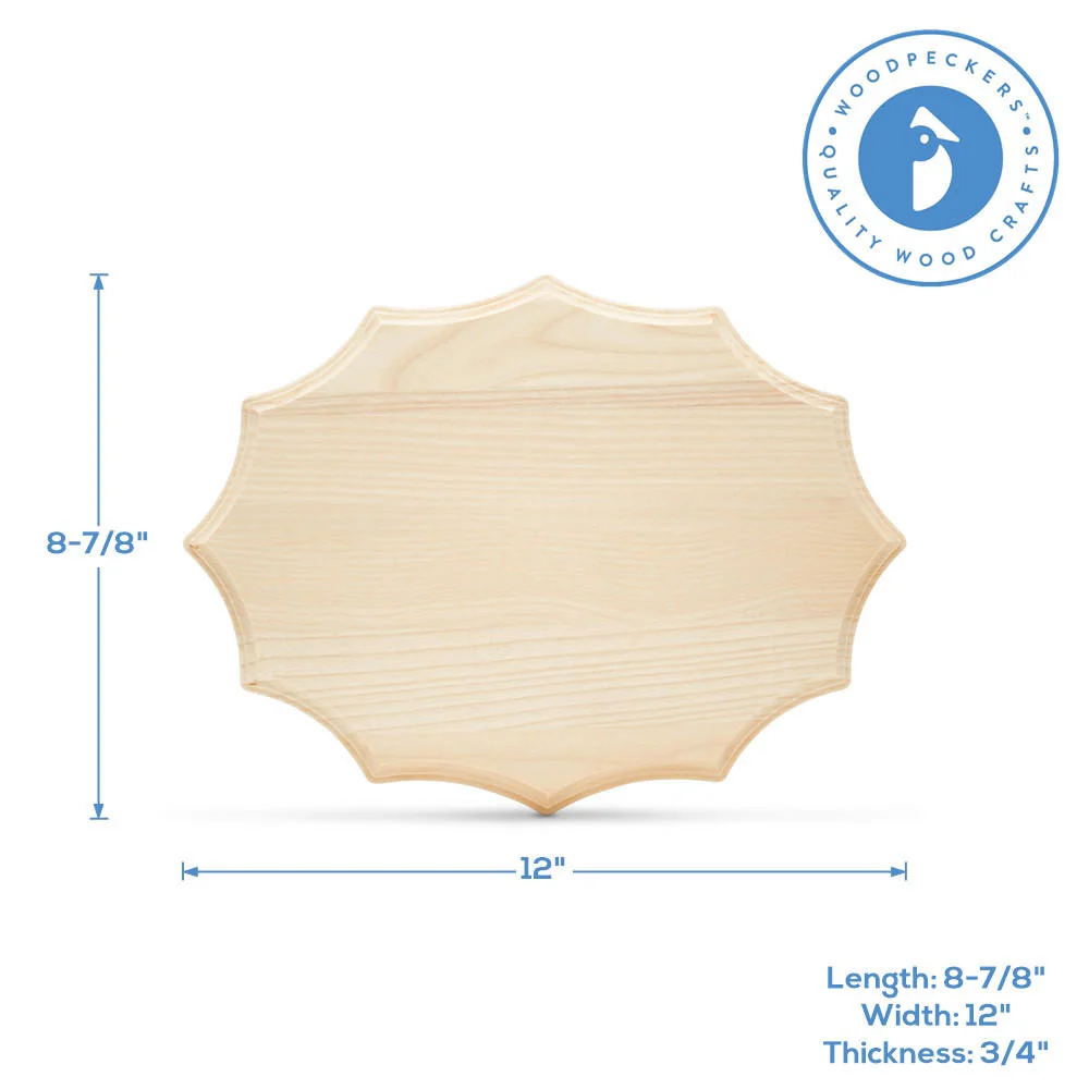 French Oval Plaque, 12” - Image 3