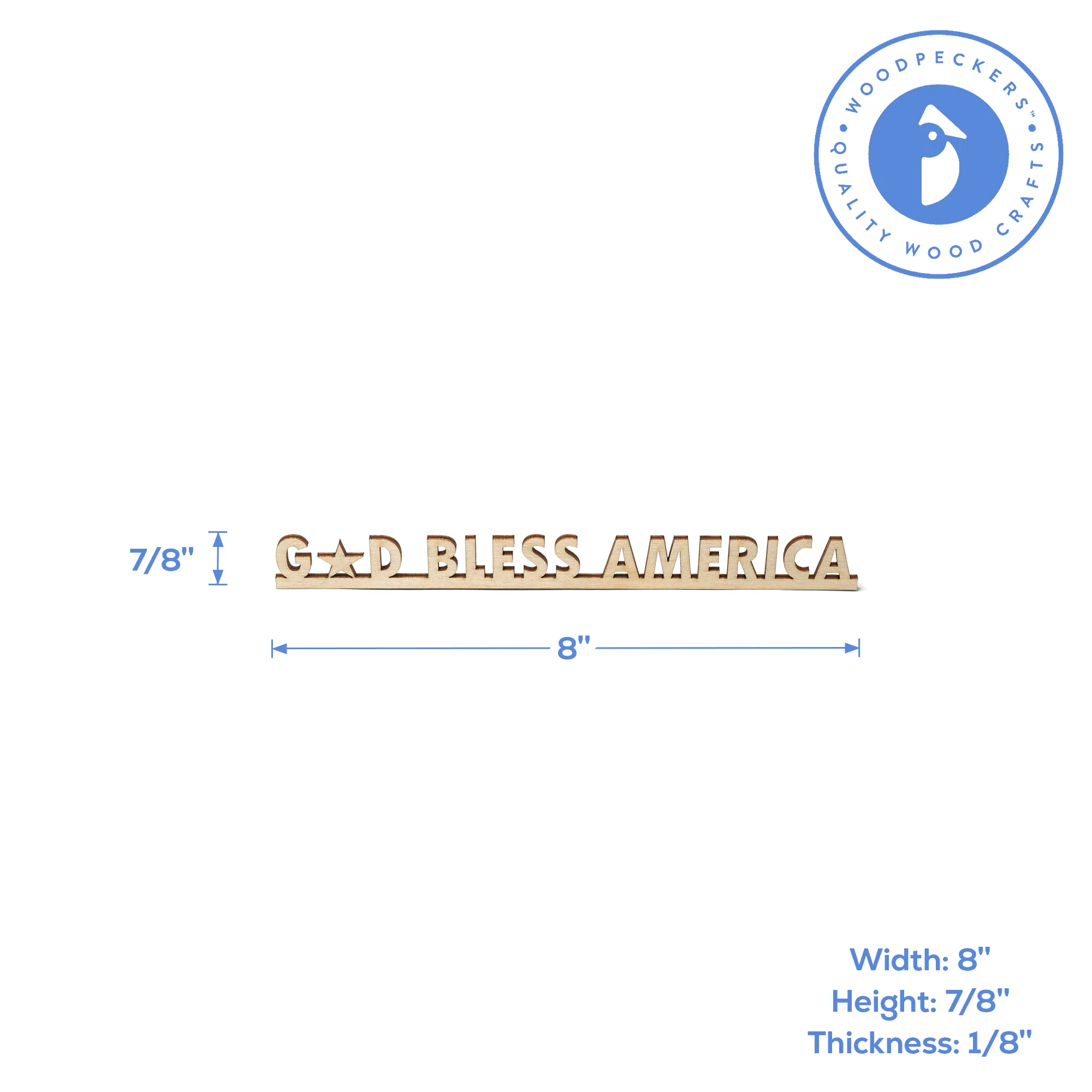 God Bless America Cutout - Image 5