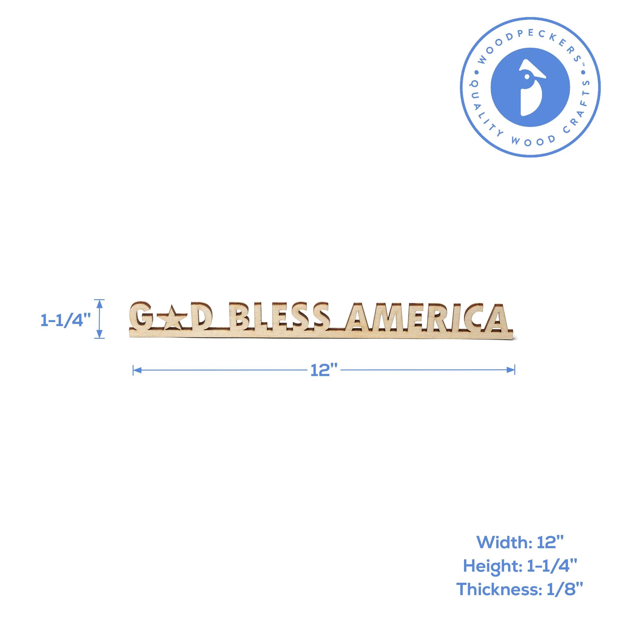 God Bless America Cutout - Image 6