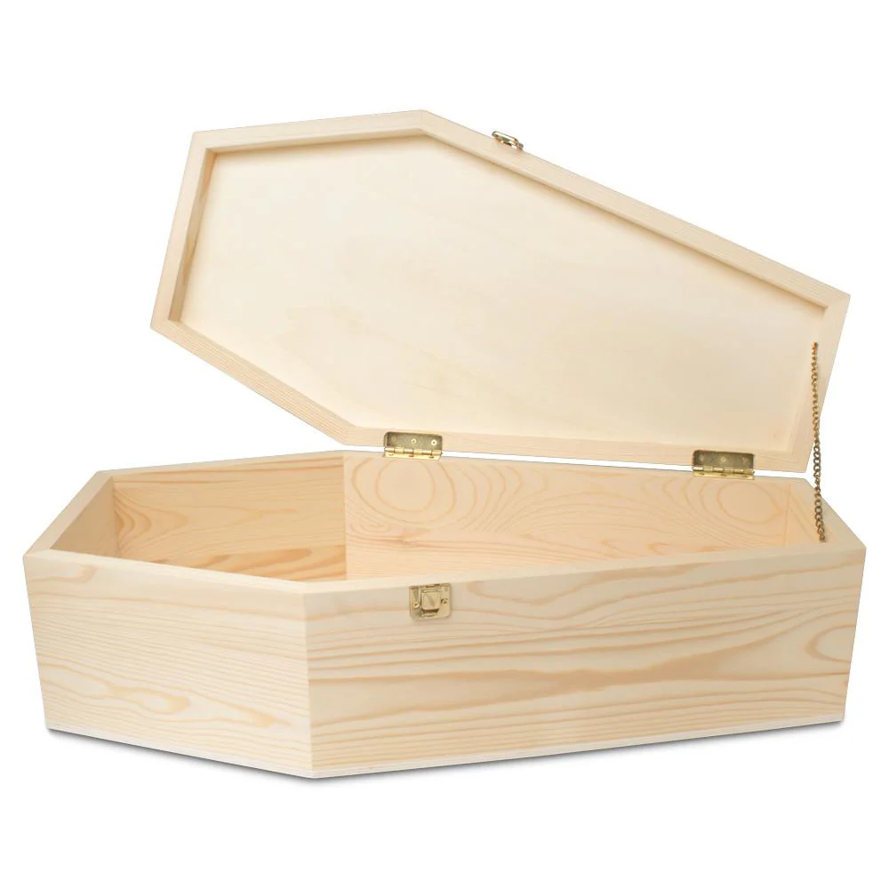 Large Wooden Coffins